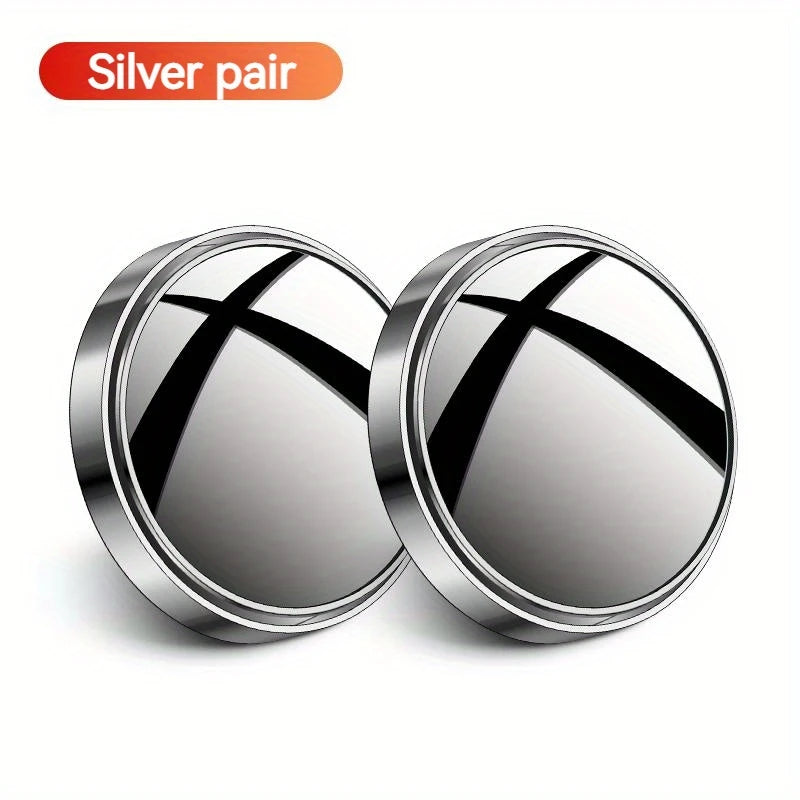 Mirror High-definition Round Mirror 360-degree Adjustable Blind Spot Mirror Wide-angle Mirror, Increase Child's Safety In The Car